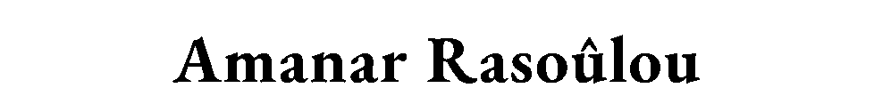 Amanar — Rasoûlou