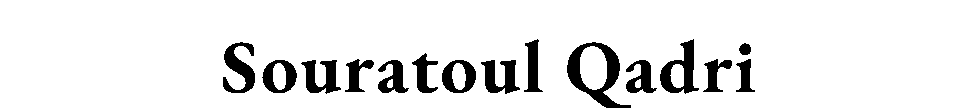 Souratoul — Qadri